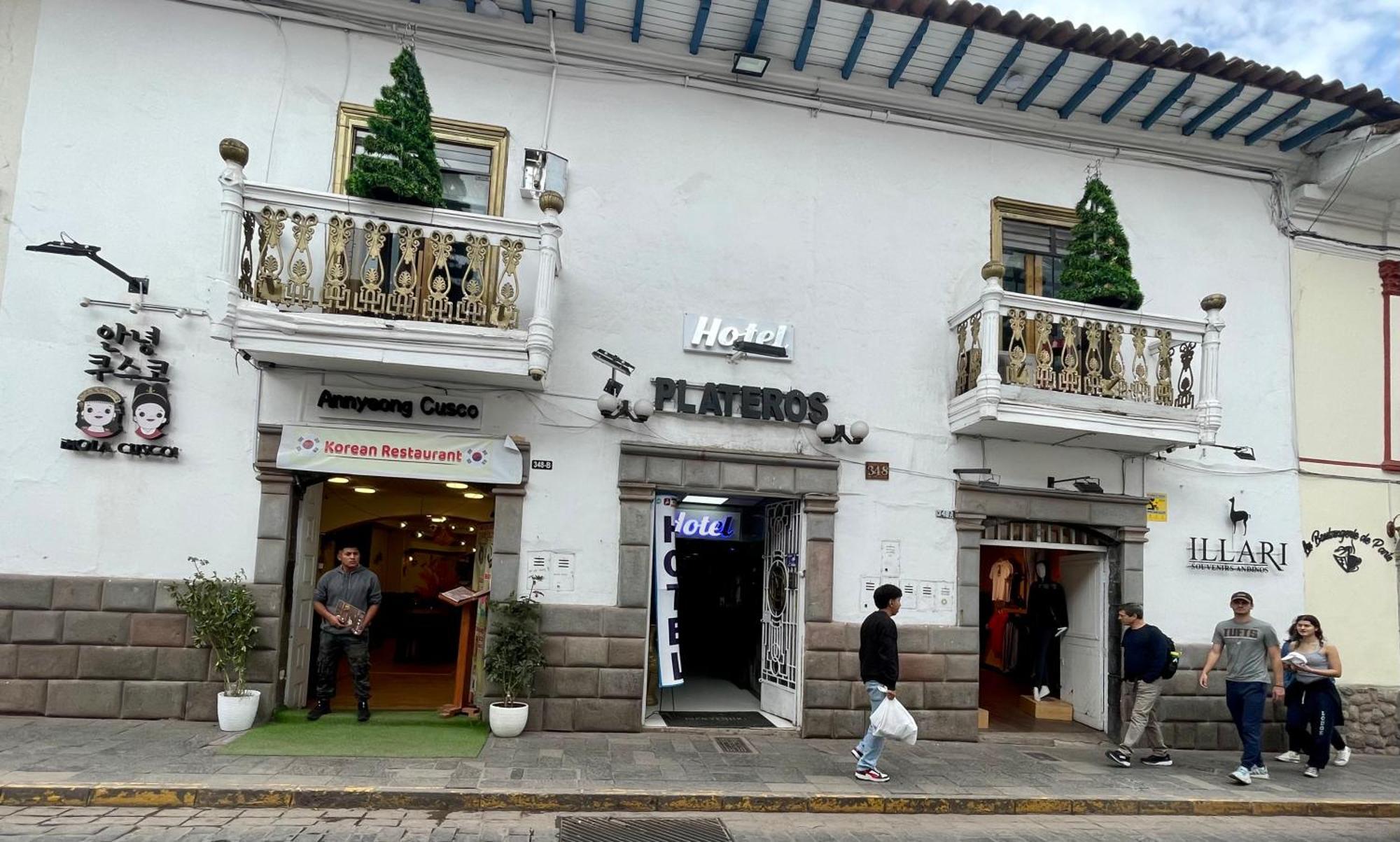 Hotel Plateros Cuzco Buitenkant foto